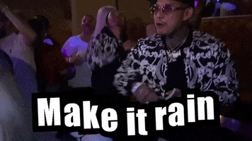 Make It Rain Money GIF by Cirokstarr