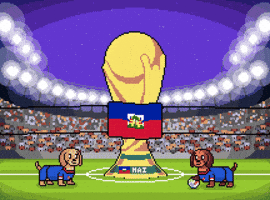 World Cup Football GIF by Abstract HotDogs