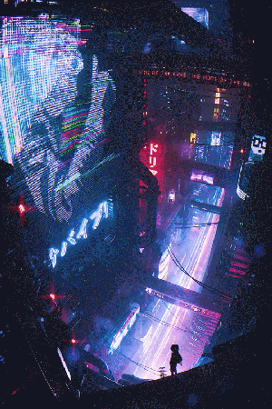 Survive Digital Art GIF