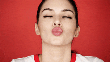 Kendall Jenner Kiss GIF
