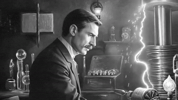 Nikola Tesla GIF