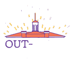 Old Main Sticker by Knox College
