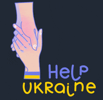 Yellow And Blue Ukraine GIF by Anastasia Stefanovska