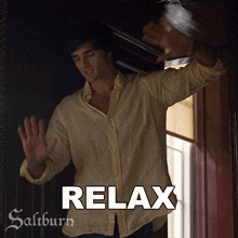Relax Calm Down GIF by Saltburn - Find & Share on GIPHY