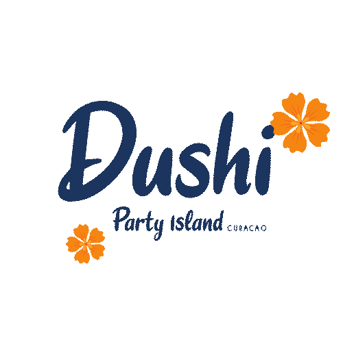 Caribbean Cura Sticker by Party Island Curacao