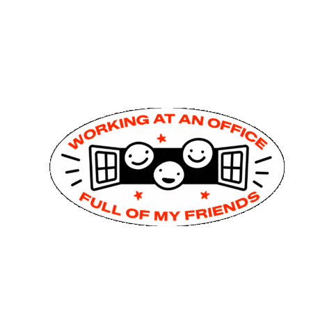 Friends Office Sticker by BoldOne Team