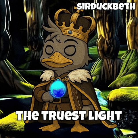 Forest Glow GIF by SirDuckbeth