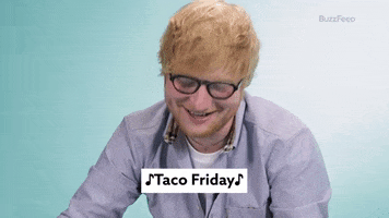 Ed Sheeran Friday GIF by BuzzFeed