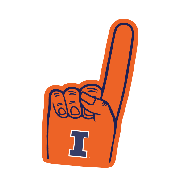 Game Day Illini Sticker by University of Illinois @ Urbana-Champaign