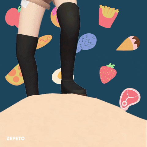 Hungry Lets Eat GIF by ZEPETO