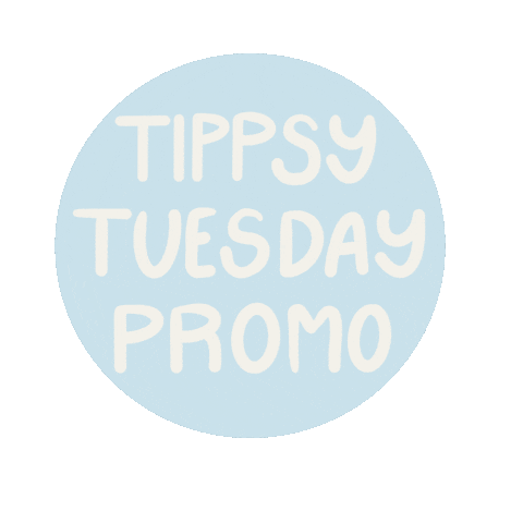 tippsy sake Sticker