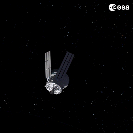 Orion Spacecraft Moon GIF by European Space Agency ESA Find & Share