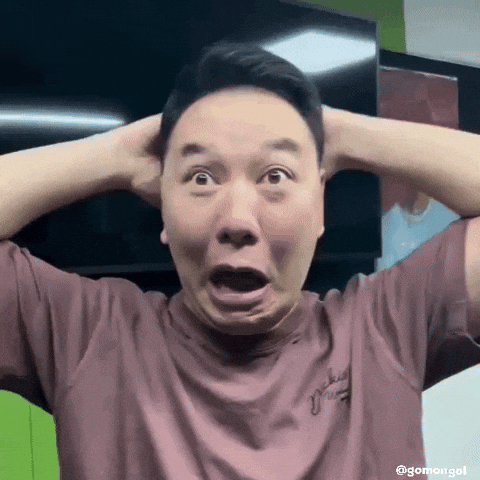 Shocked Oh No GIF