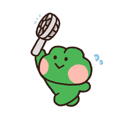 Summer Fan Sticker by LINE FRIENDS