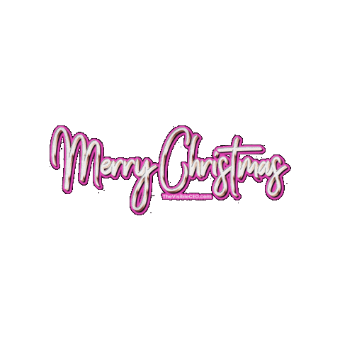 Pink Christmas Sticker by Crissy Conner