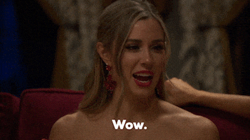Surprise Wow GIF by The Bachelor
