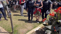 Police Detain Protesters During Gaza Demonstration at UT-Austin