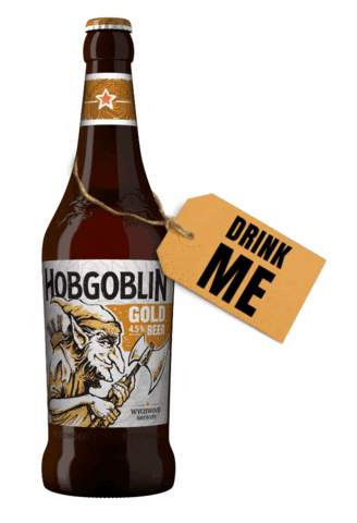 Cheers Sticker by Hobgoblin Beer