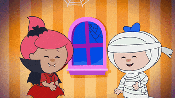 Happy Trick Or Treat GIF by Mother Goose Club