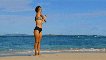 Beach Stretching GIF by Survivor CBS
