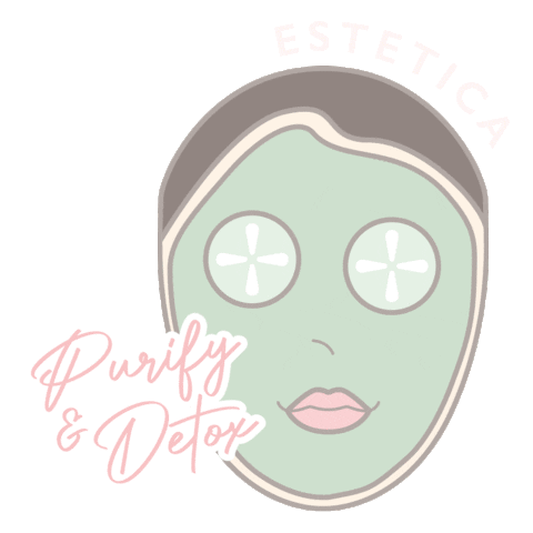 Face Glow Sticker by esteticabeautysg