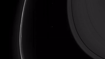 OhTheSilence space nasa astronomy rings GIF