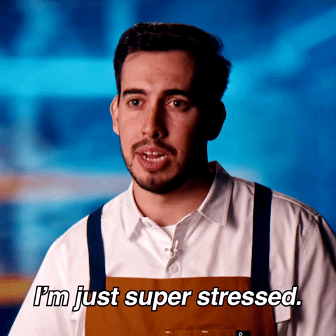 Stressed GIF by Next Level Chef