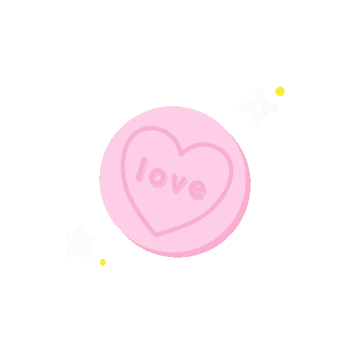 Sweet Tooth Love Sticker by please bear with