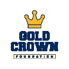 Gold Crown Foundation Sticker