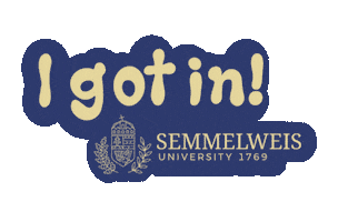 Semmelweisuniversity Sticker by Semmelweis Egyetem