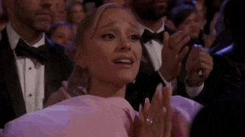 Ariana Grande Applause GIF by The Academy Awards