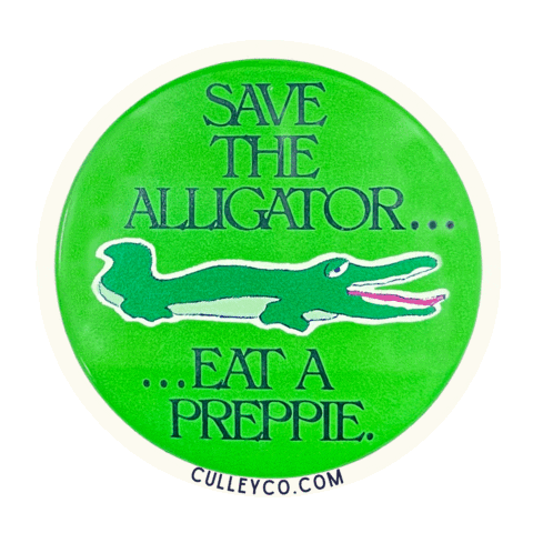 Made In America Alligator Sticker by Culley + Co.