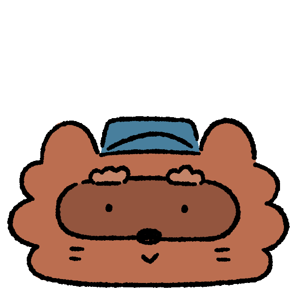 Raccoon Wally Sticker by Debbie Fong