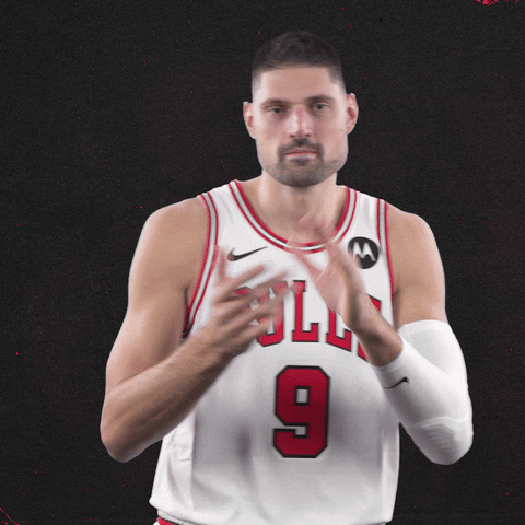Nikola Vucevic Yes GIF by Chicago Bulls