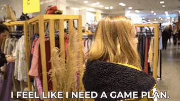 Game Plan Shopping GIF by HannahWitton