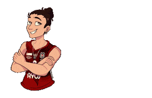 Fire Kiss Sticker by Lojinha Volei Gringa