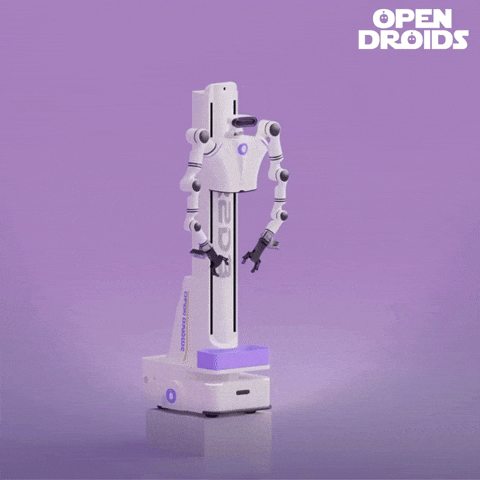 Robot Calm Down GIF by OpenDroids