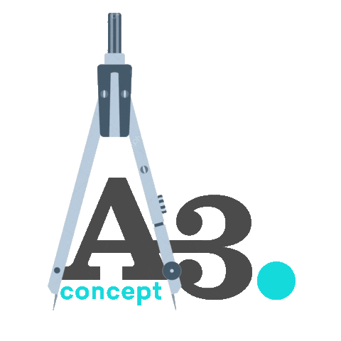 A3Concept Sticker by A3 Concept - Arquitetura de Varejo e Coorporativa