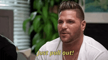 Pull Out Season 1 GIF by Jersey Shore Family Vacation