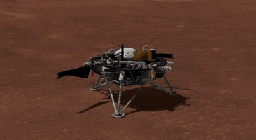 deploy red planet GIF by NASA
