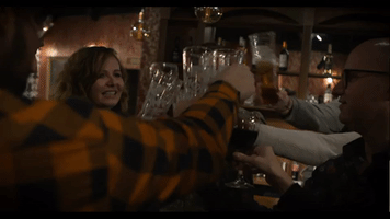 cheers sherlock GIF by THE GAME IS NOW
