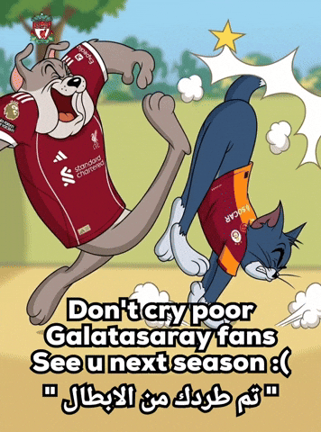 Dont Cry Poor Galatasaray Fans See U Next Season تم طردك من الابطال GIF