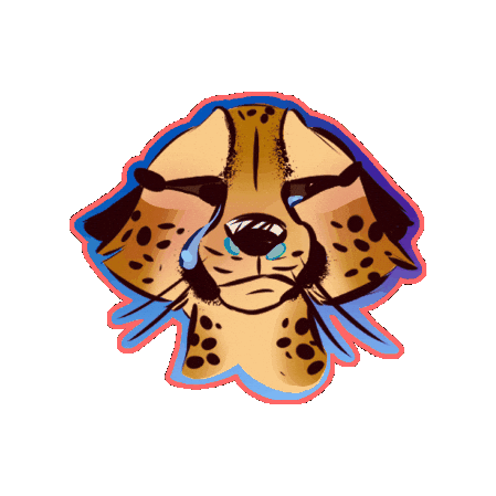 Sad Mood Sticker