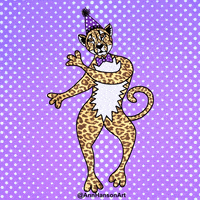 Excited Happy Birthday GIF by AnnHansonArt