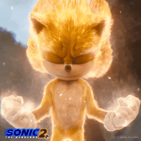 Angry Super Sonic GIF by Sonic The Hedgehog