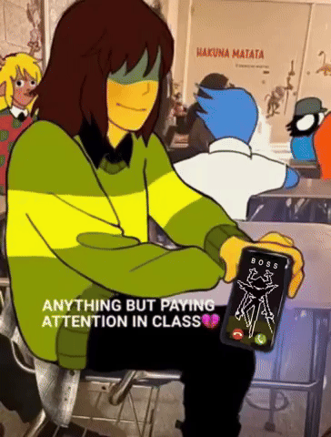 Deltarune Kris GIF