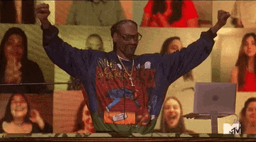 Snoop Dogg Reaction GIF by MTV Movie & TV Awards