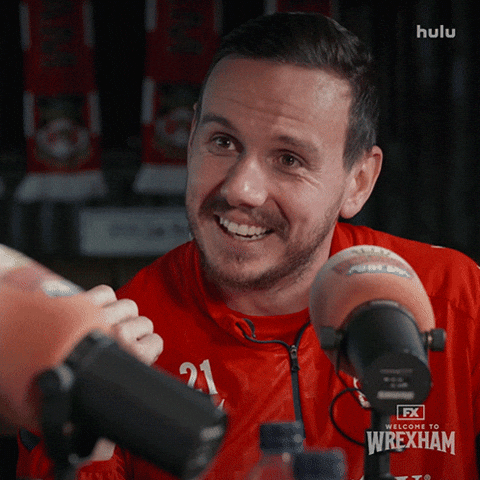 Fx Networks Smile GIF by Welcome to Wrexham