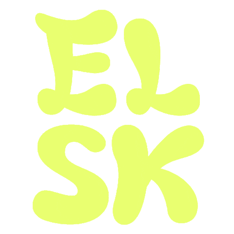 Elsk Sticker by Stofflykke