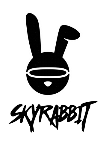 Logo Bunny Sticker by Skyrabbit